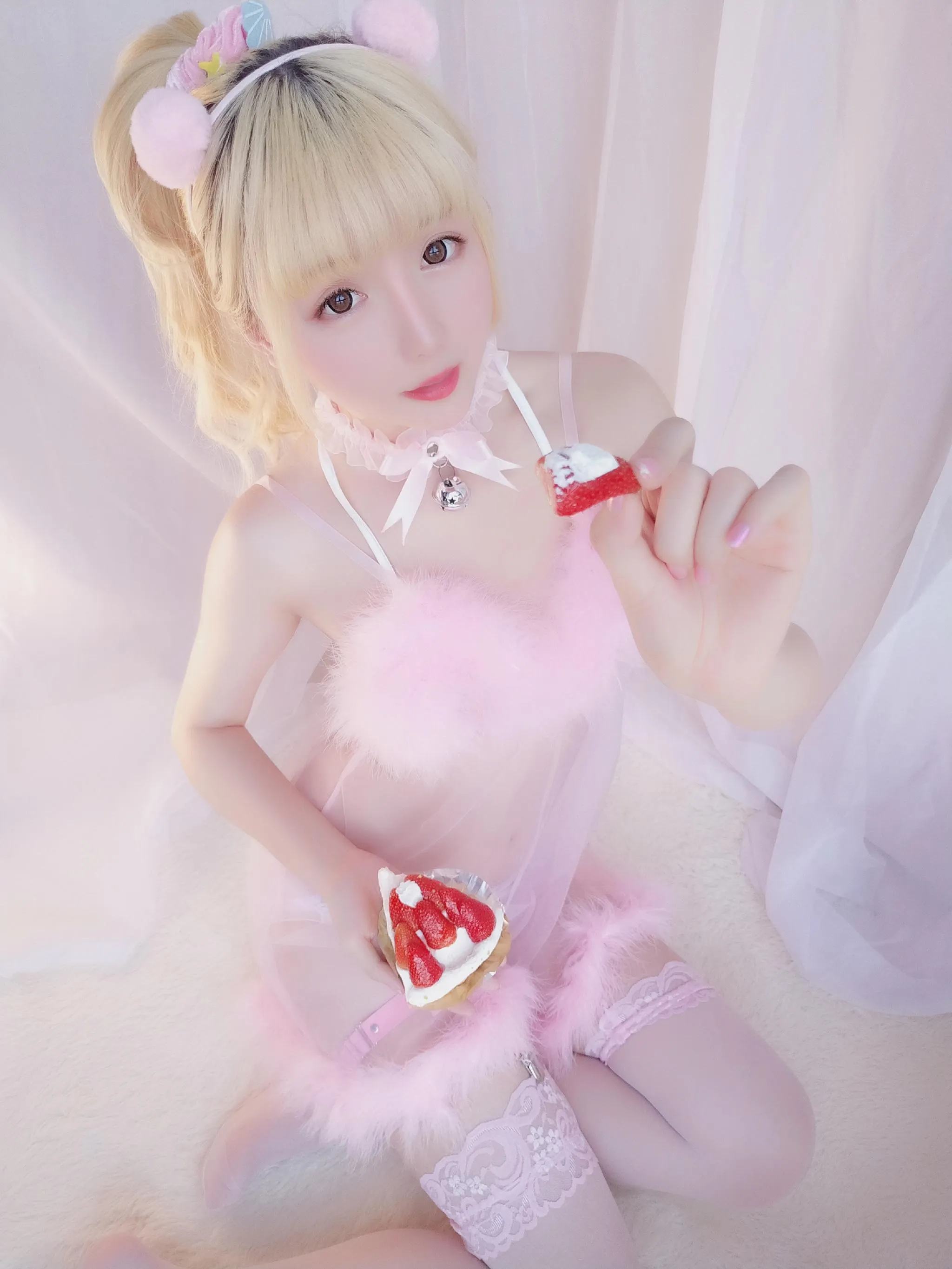 星之迟迟 – VOL.09 草莓睡衣包-草莓睡衣（61P） [61P]插图9